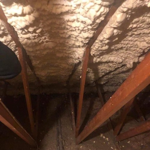 Spray Foam Removal Spray Foam Insulation Removal VACXTRACT